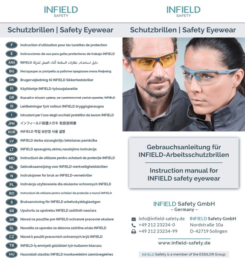 Essilor INFIELD Terminator User manual