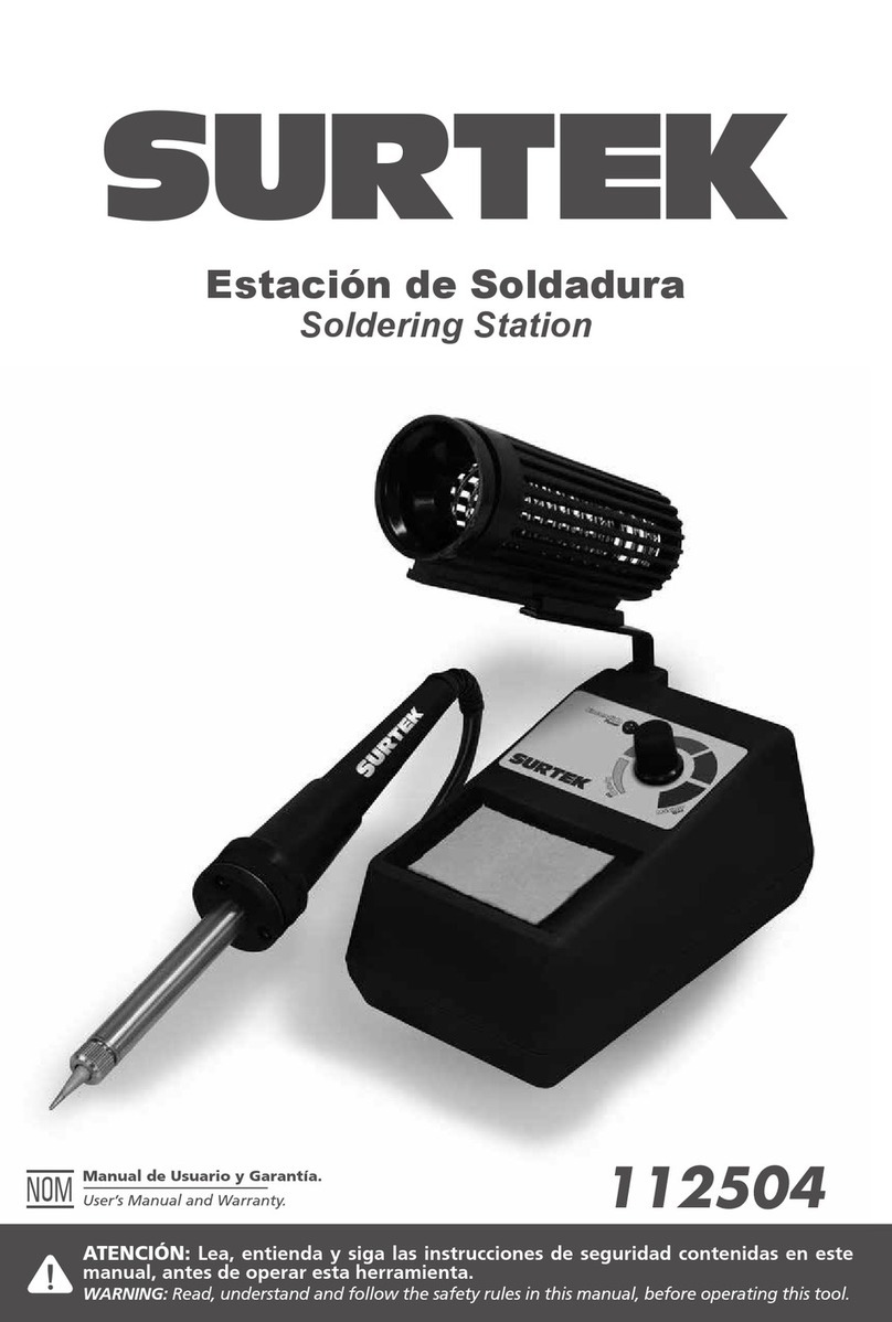 Surtek 112504 User's Manual and Warrantly