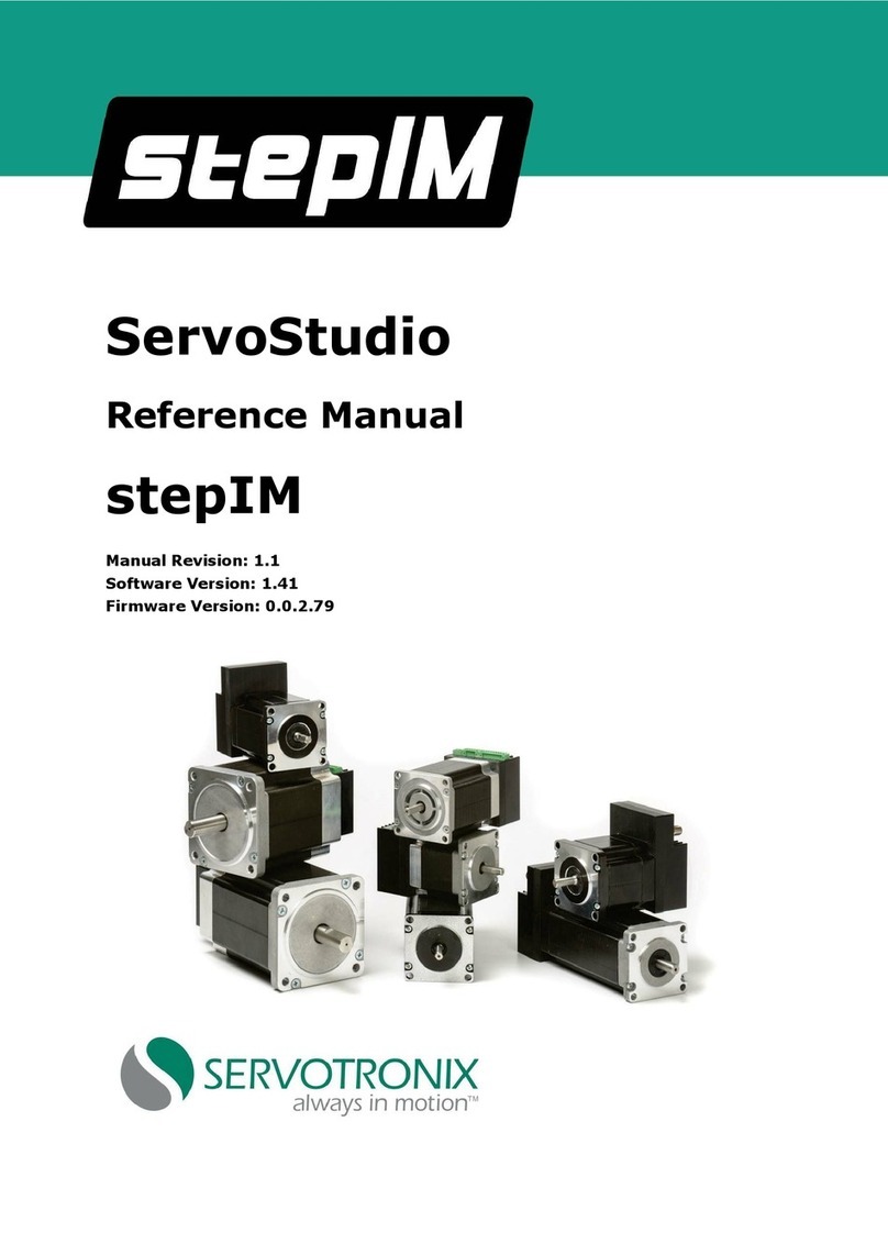 Servotronix ServoStudio stepIM User manual