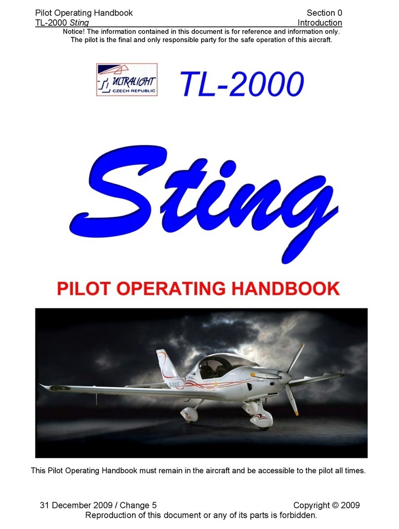 TL Ultralight Sting TL-2000 2009 Pilot operating handbook