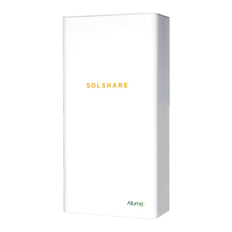 Allume SolShare SOLSHARE-3P-35A-03 installation manual