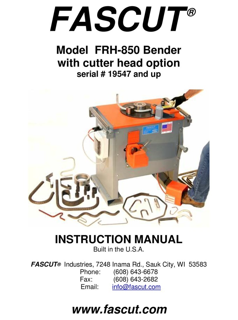 Fascut FRH-850 instruction manual
