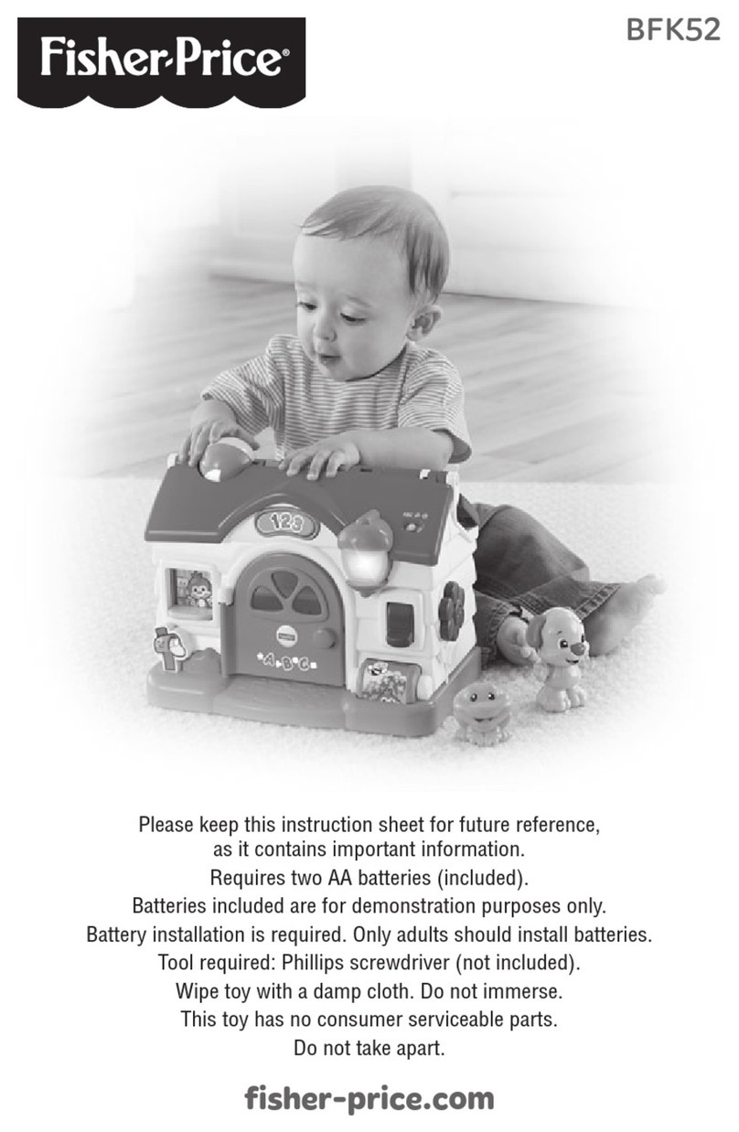 Fisher-Price BFK52 User manual