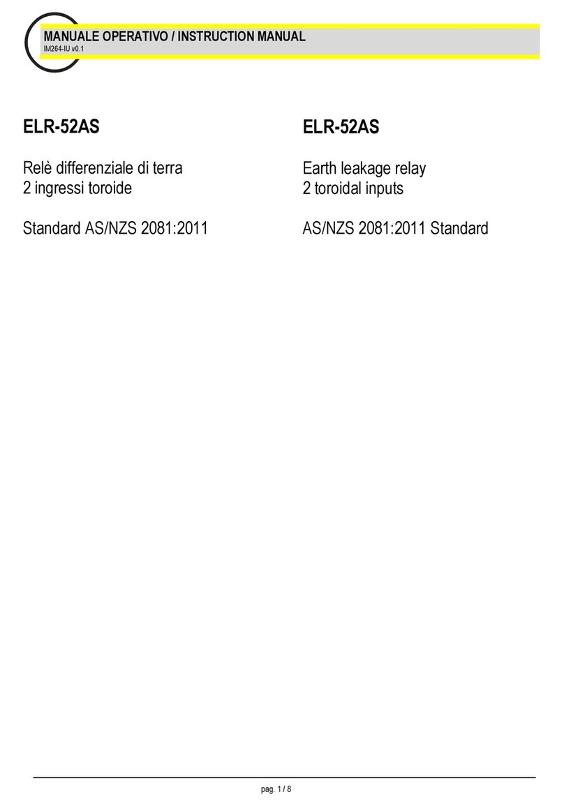 Contrel ELR-52AS User manual