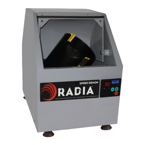 Radia 1015 Speed Demon User manual