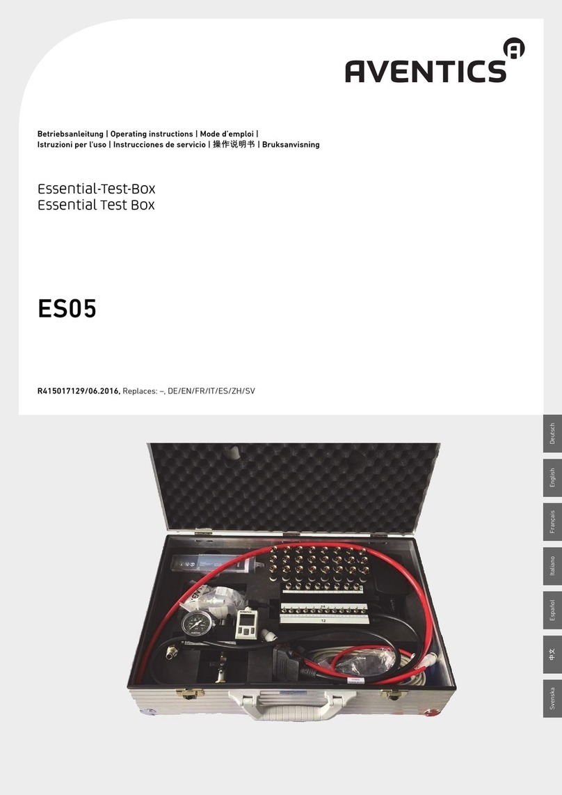 Aventics Essential-Test-Box operating manual