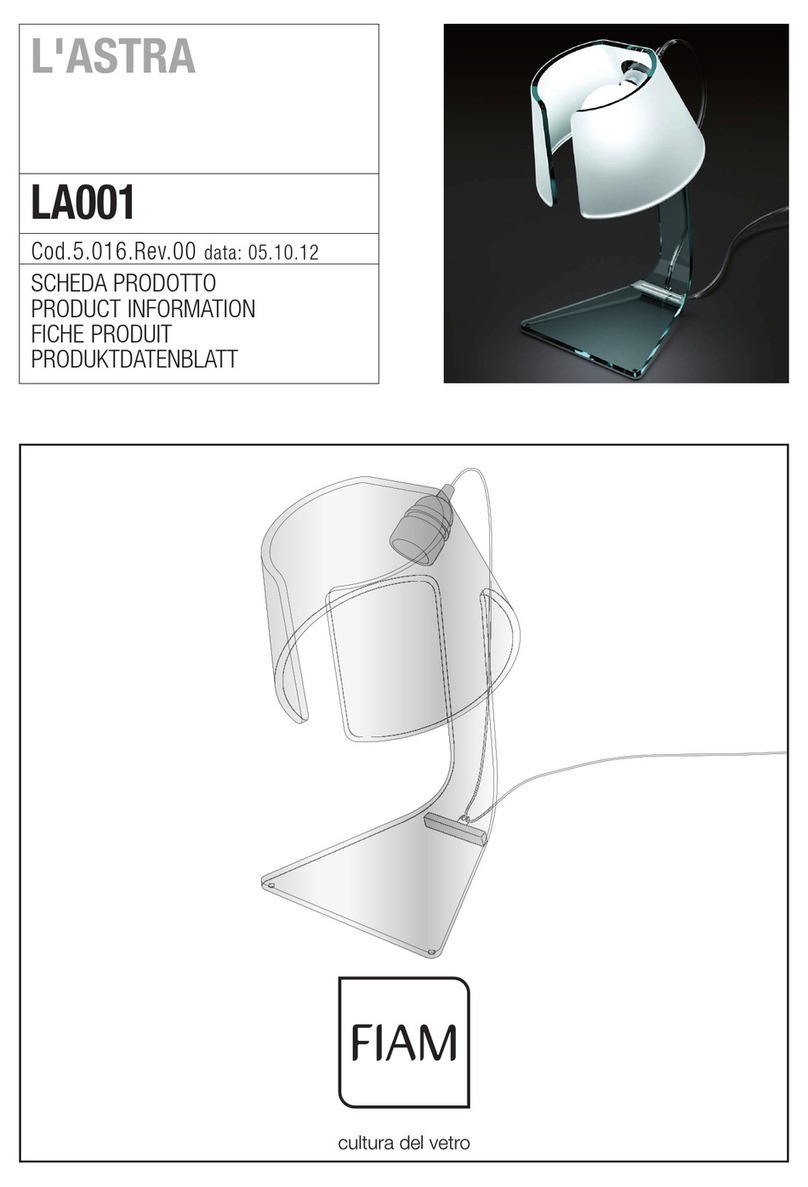FIAM. L'ASTRA Product information FIAM. L'ASTRA Product information