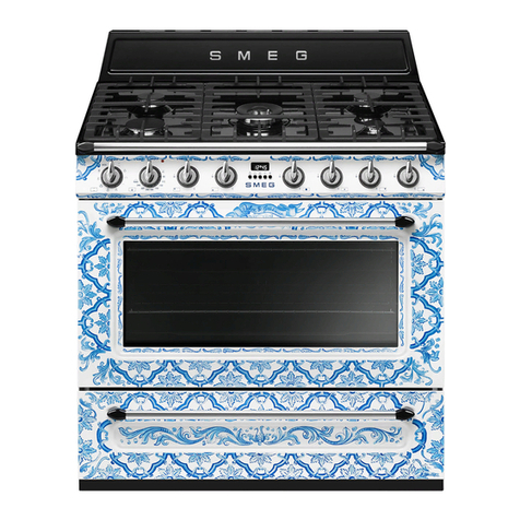 Smeg Dolce&Gabbana Divina Cucina TRA90DGM9 manual