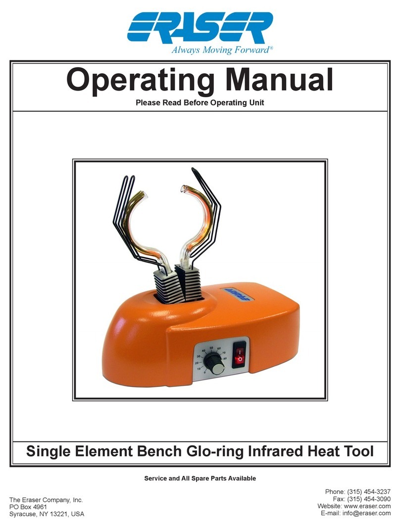 Eraser Glo-ring operating manual