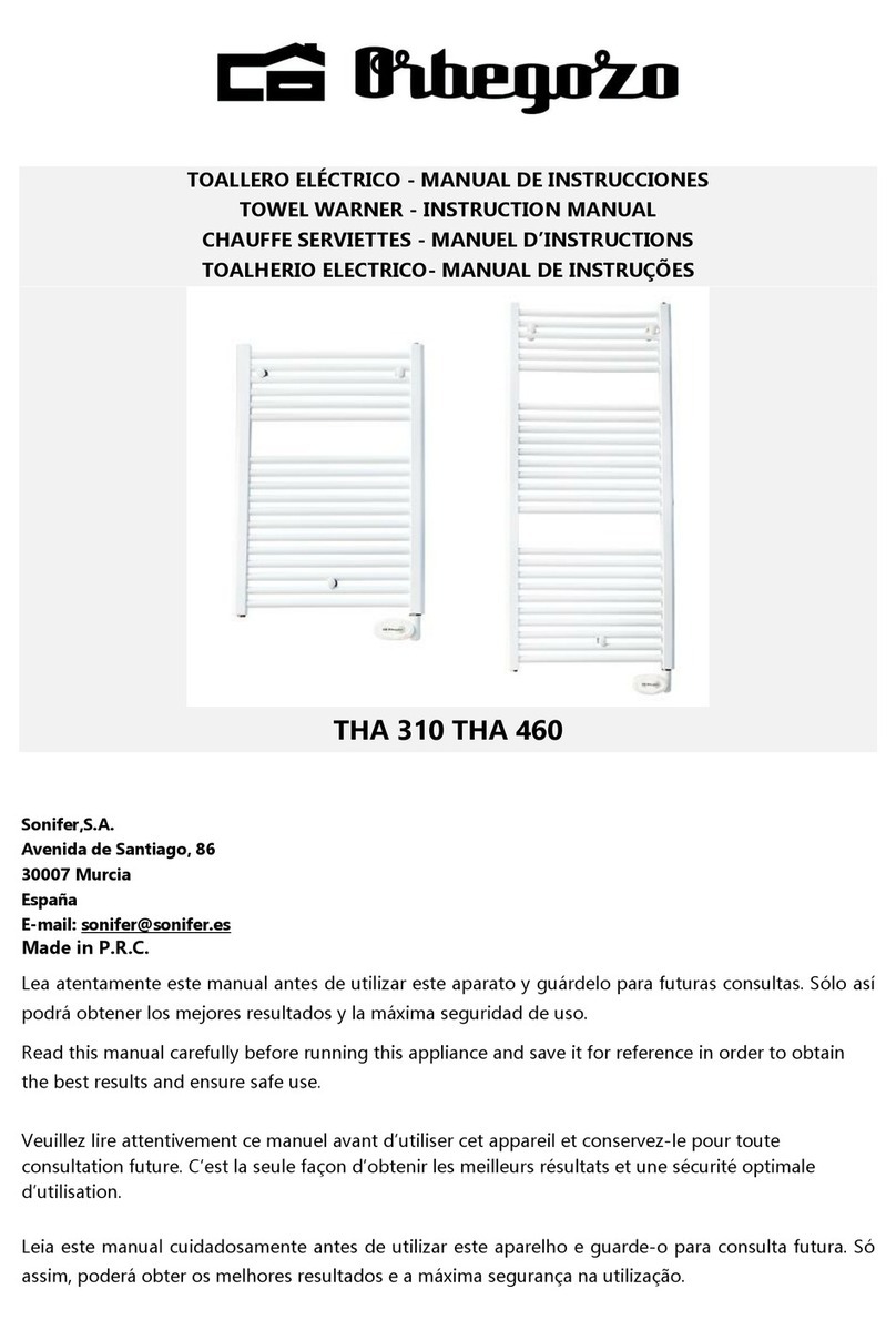 Orbegozo THA 310 User manual