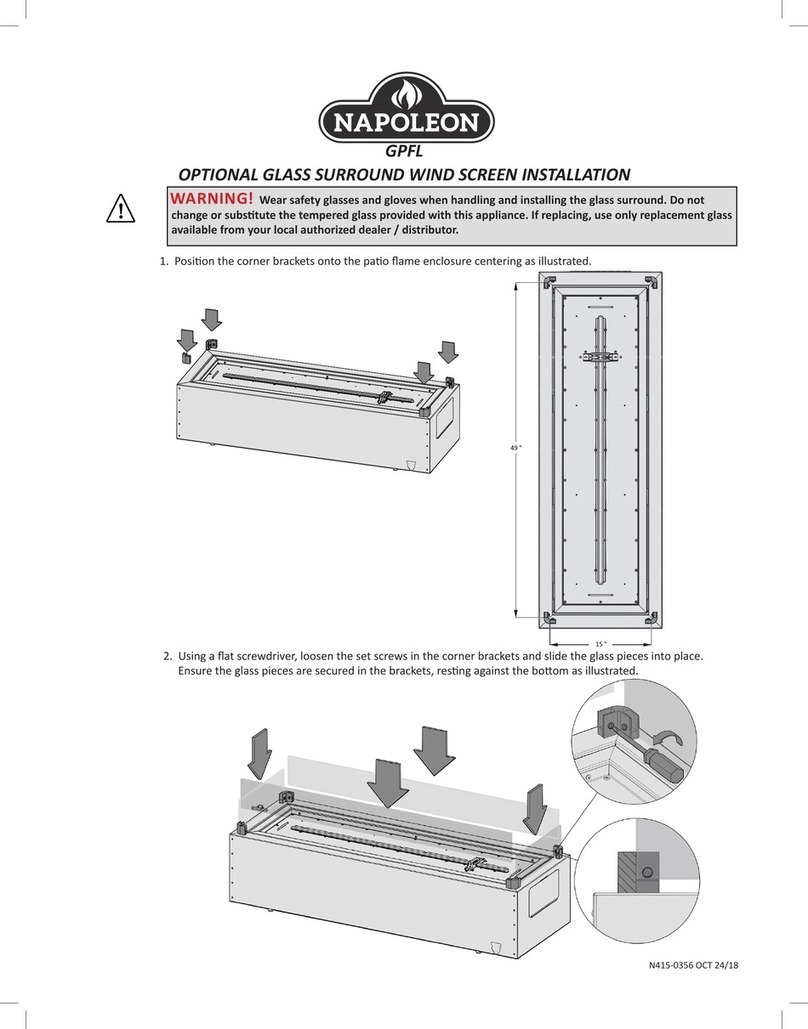 Napoleon GPFL User manual Napoleon GPFL User manual