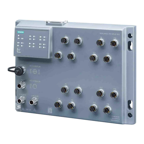 Siemens SIMATIC NET SCALANCE XP-200 operating instructions