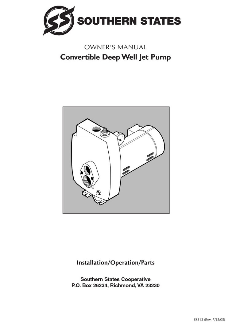 Southern States LCSS1-02 owner's manual