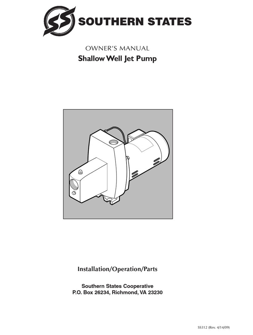 Southern States SS312 owner's manual