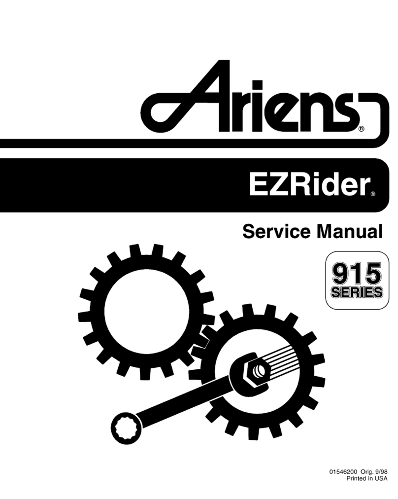 Ariens EZRider 915 Series User manual