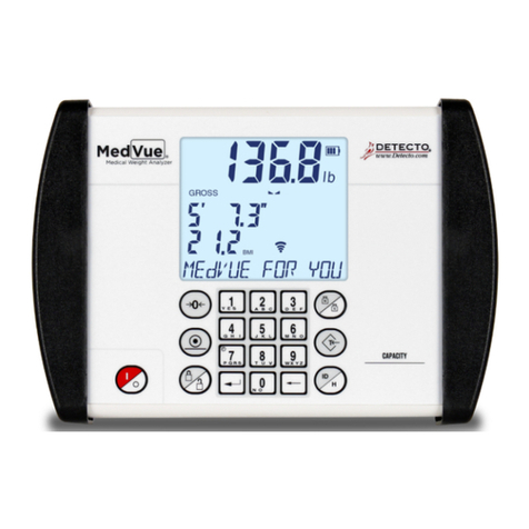 Detecto MedVue MV1 User manual