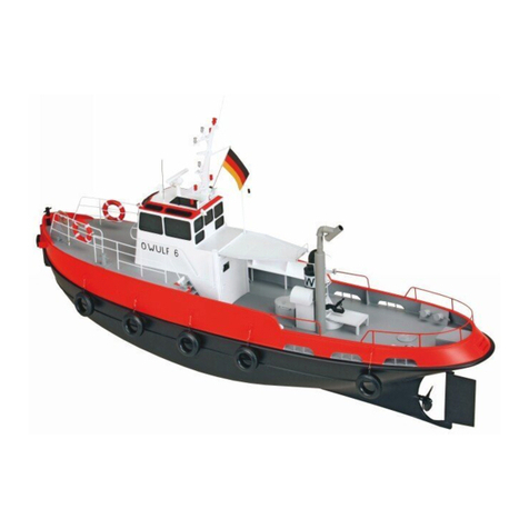 GRAUPNER Taucher O.Wulf 6 User manual