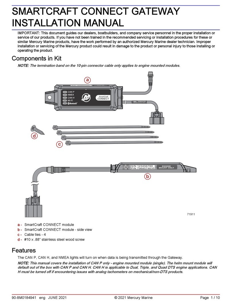 Mercury SMARTCRAFT User manual