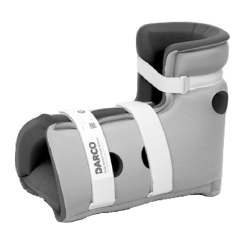 Darco Body Armor Heel Reliever User manual