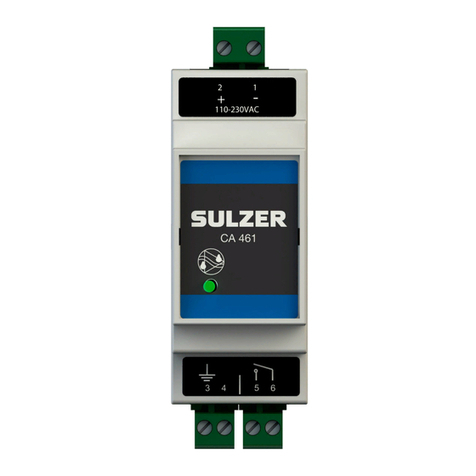 Sulzer ABS CA 461 installation guide