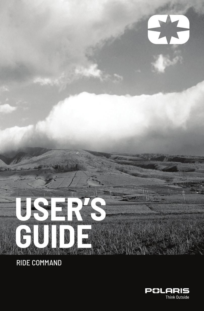 Polaris RIDE COMMAND User manual Polaris RIDE COMMAND User manual