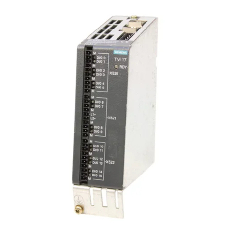 Siemens SIMOTION TM15 User manual