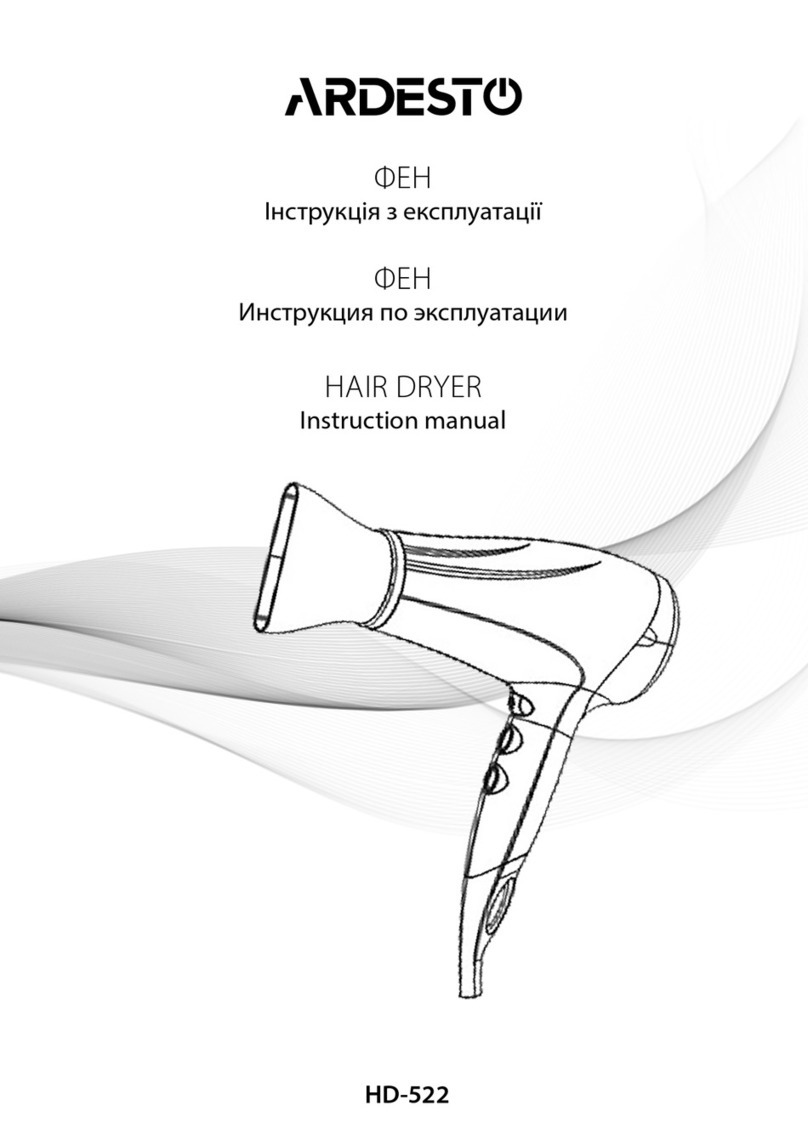 ARDESTO HD-522 instruction manual