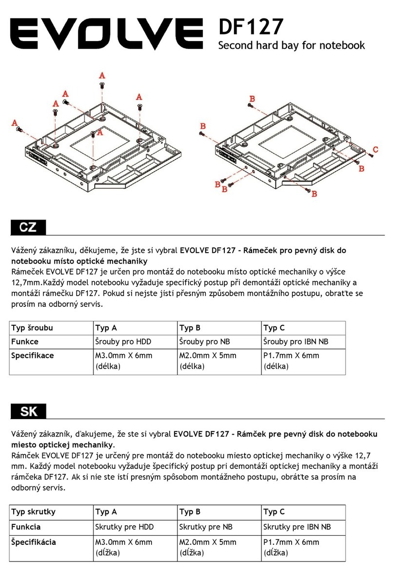 Evolve DF127 quick start guide