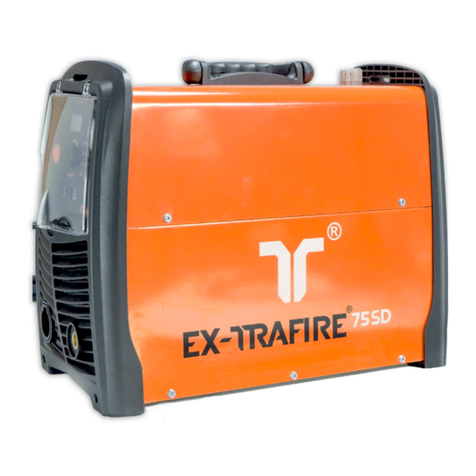 THERMACUT EX-TRAFIRE 75SD Operator's manual