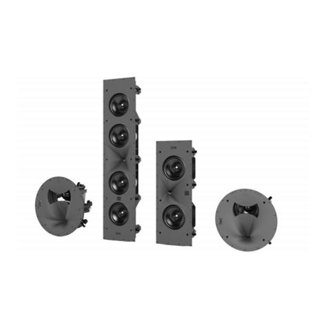 JBL SYNTHESIS SCL-5 Owner's and installer's manual