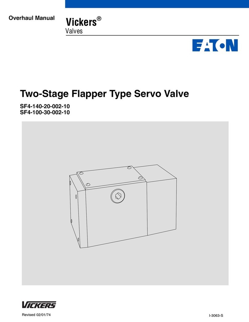 Eaton Vickers SF4-140-20-002-10 User manual Eaton Vickers SF4-140-20-002-10 User manual