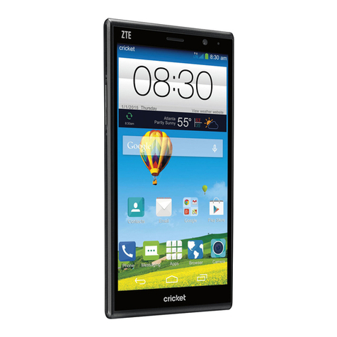 Zte cricket Grand X Max user guide