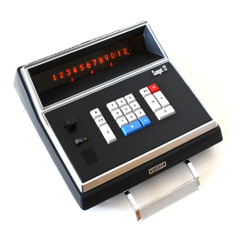 Sharp Compet 17 User manual