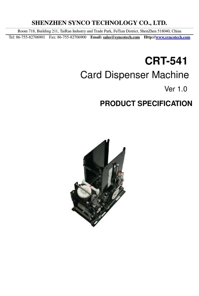 Syncom technology CRT-541 Product specification