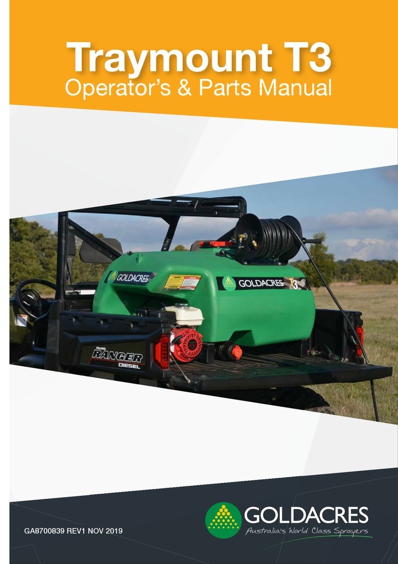 Goldacres Traymount T3 Programming manual Goldacres Traymount T3 Programming manual