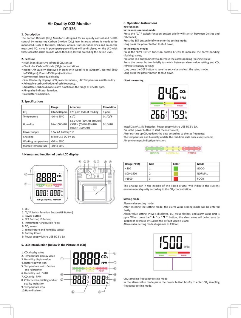 Rexel DT-326 quick start guide