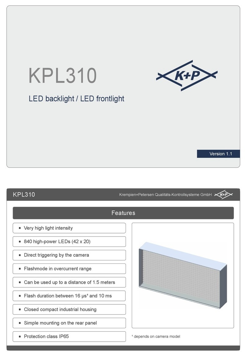 K+P Holz KPL310 quick start guide