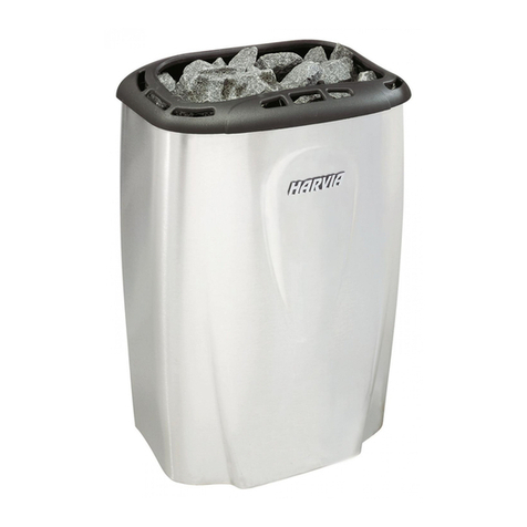 Harvia V45E Instructions for installation and use