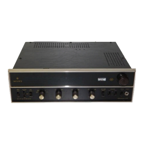 Scott 631 Receiver User manual