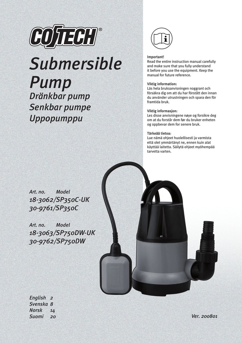 CO/Tech SP350C-UK manual