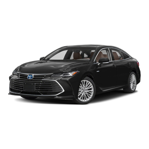 Toyota Avalon Hybrid 2021 Quick reference guide