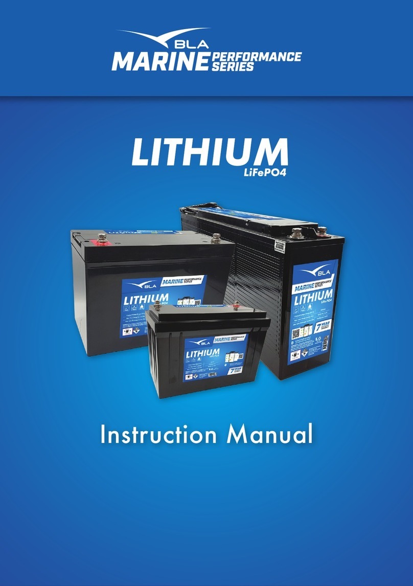 Marine LITHIUM LiFePO4 instruction manual