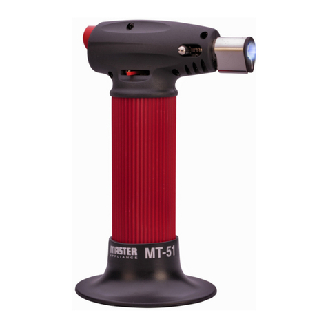 Master Appliance MT-51 instructions