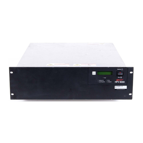 Advanced Energy HFV 8000 user manual