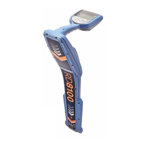 Radiodetection RD8100 User manual