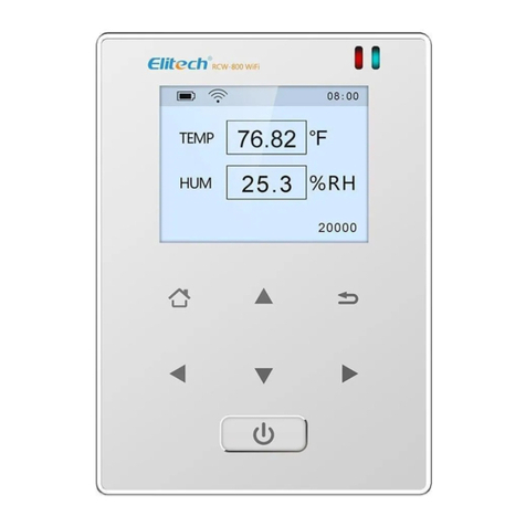 Elitech RCW-800 Wifi user manual