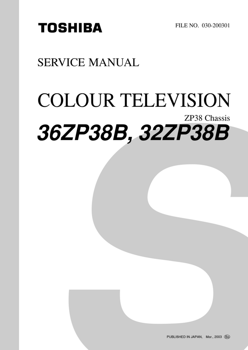 Toshiba 36ZP38B User manual