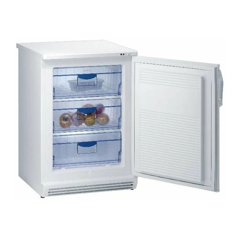 Gorenje F 6101 W User manual