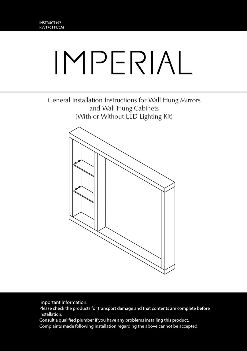 Imperial Diana XLU0049042 General Installation Instructions