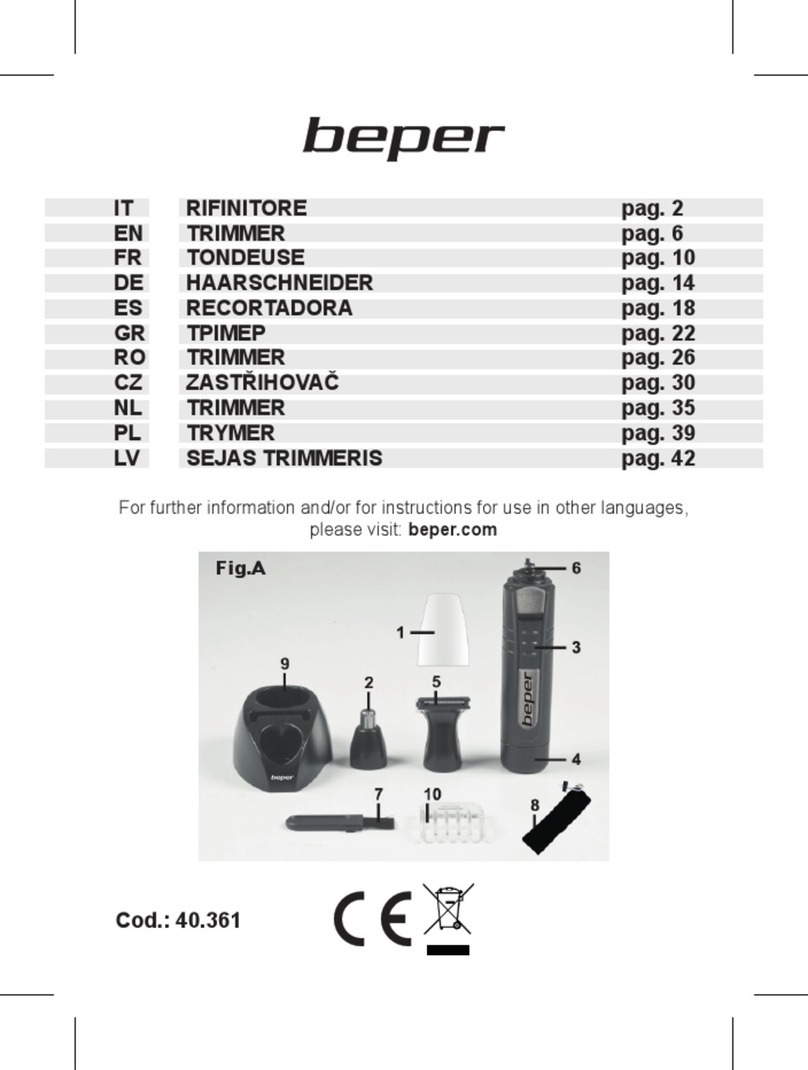 Beper 40.361 instruction manual